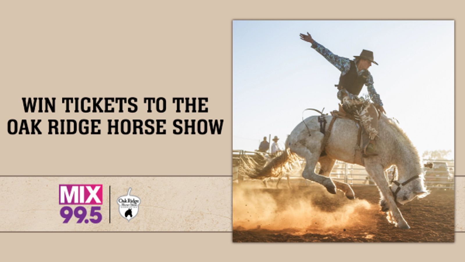 Win Tickets to The Oak Ridge Horse Show