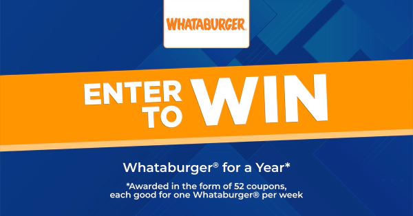 Win Whataburger for a Year