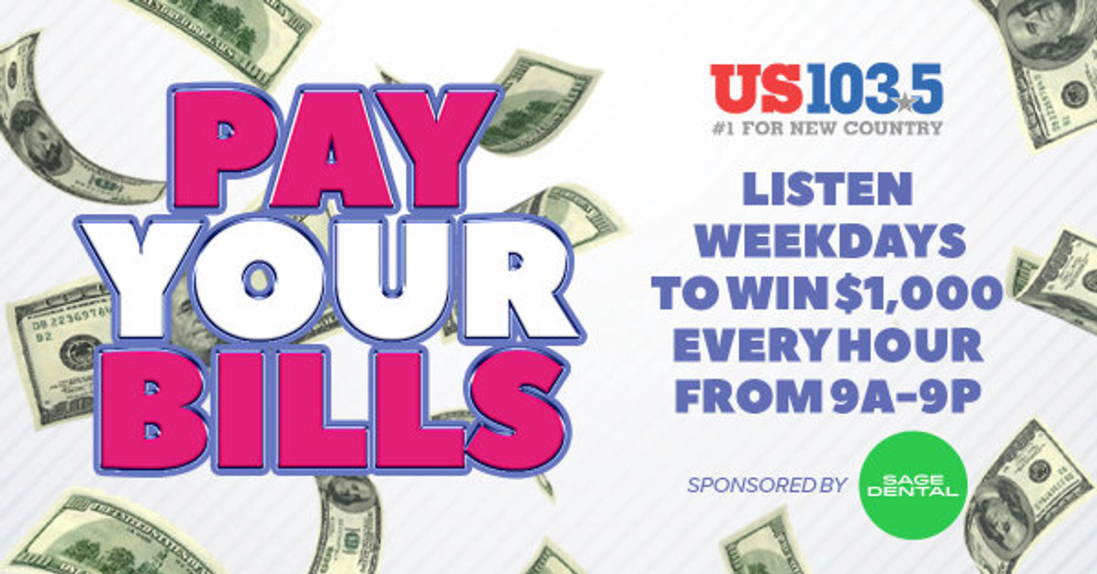 US103.5's Pay Your Bills