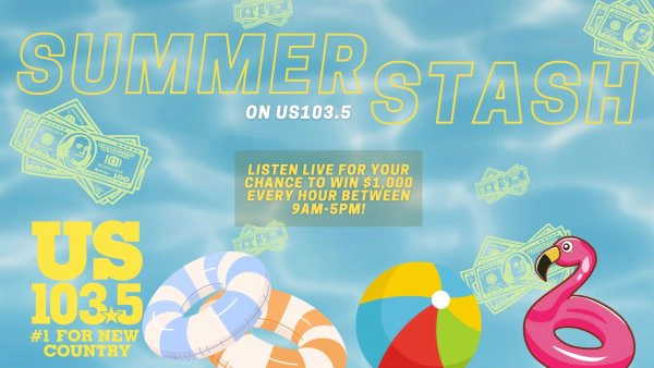 Win the $1,000 Summer Stash on US 103.5