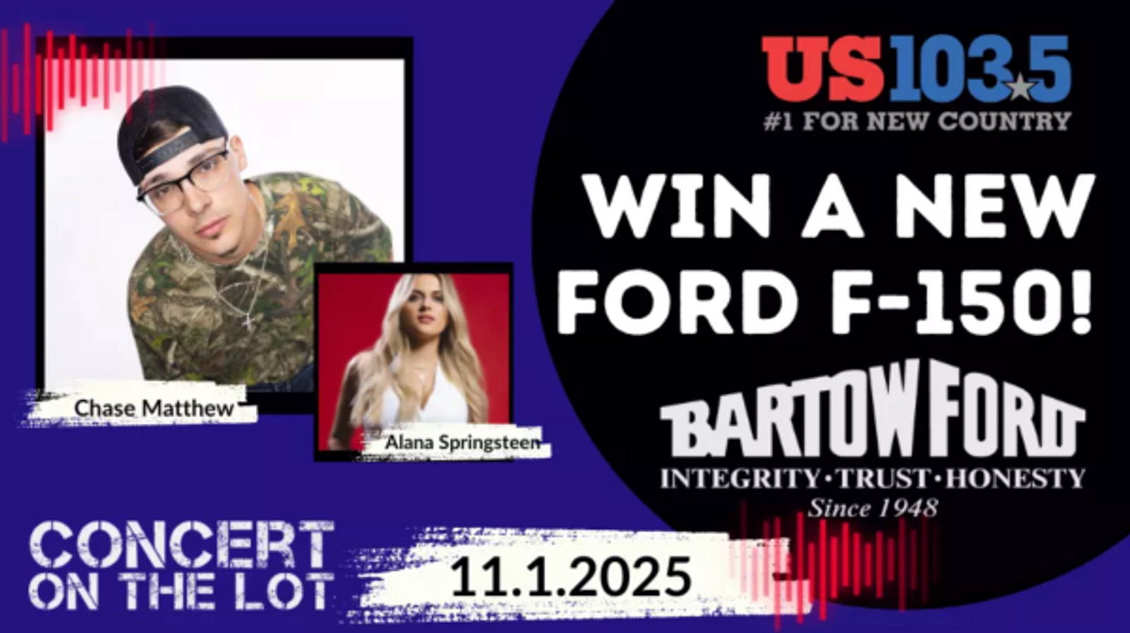 Win a Truck from Bartow Ford