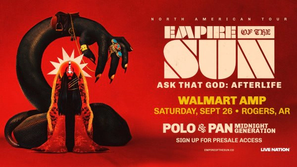 Win Empire of the Sun Tickets!