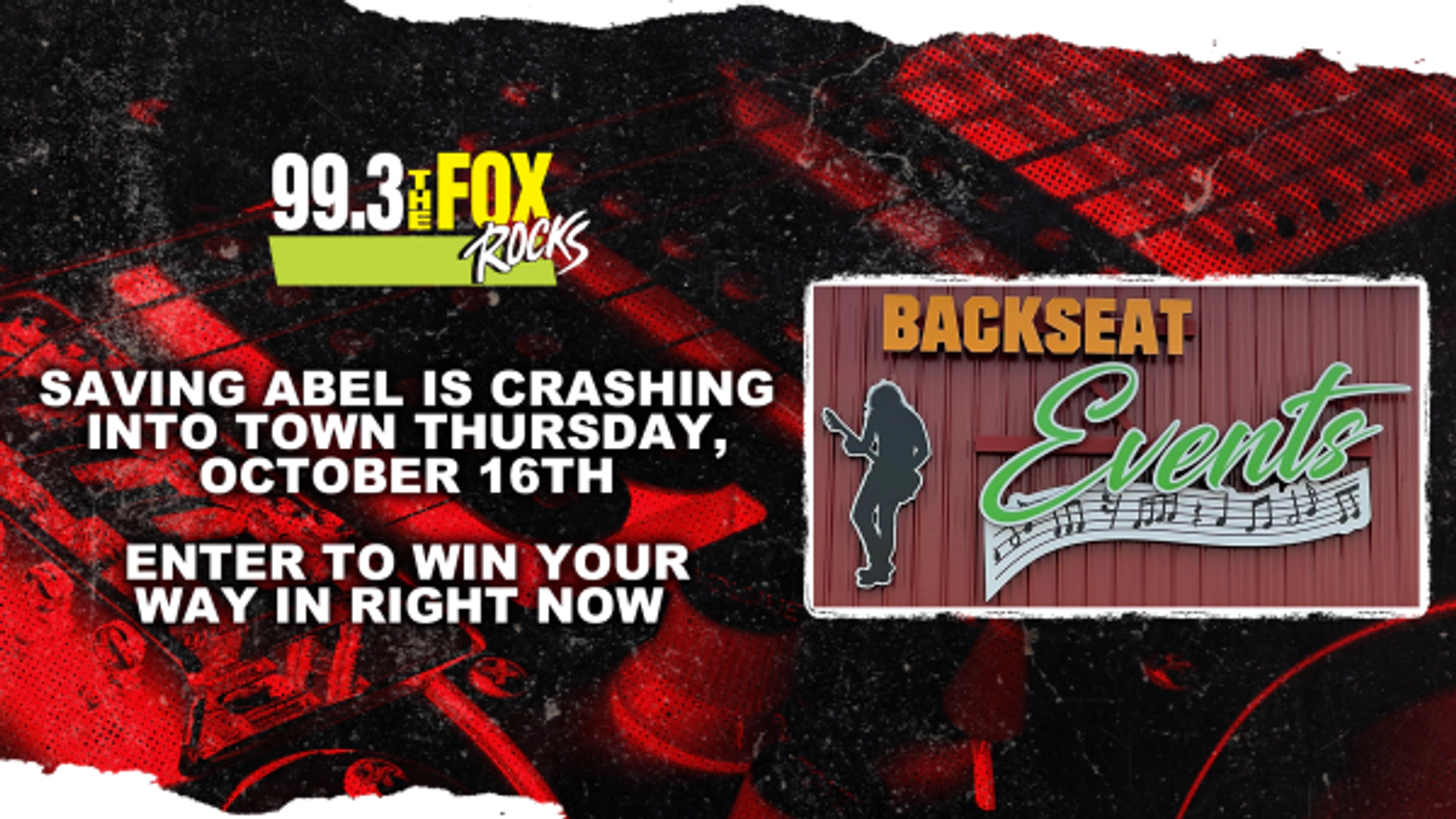 This is not a drill, hey Winchester! Saving Abel is crashing into town Thursday, October 16th