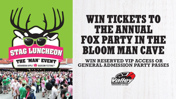 WIN Tickets to the Annual FOX Party in the Bloom MAN CAVE