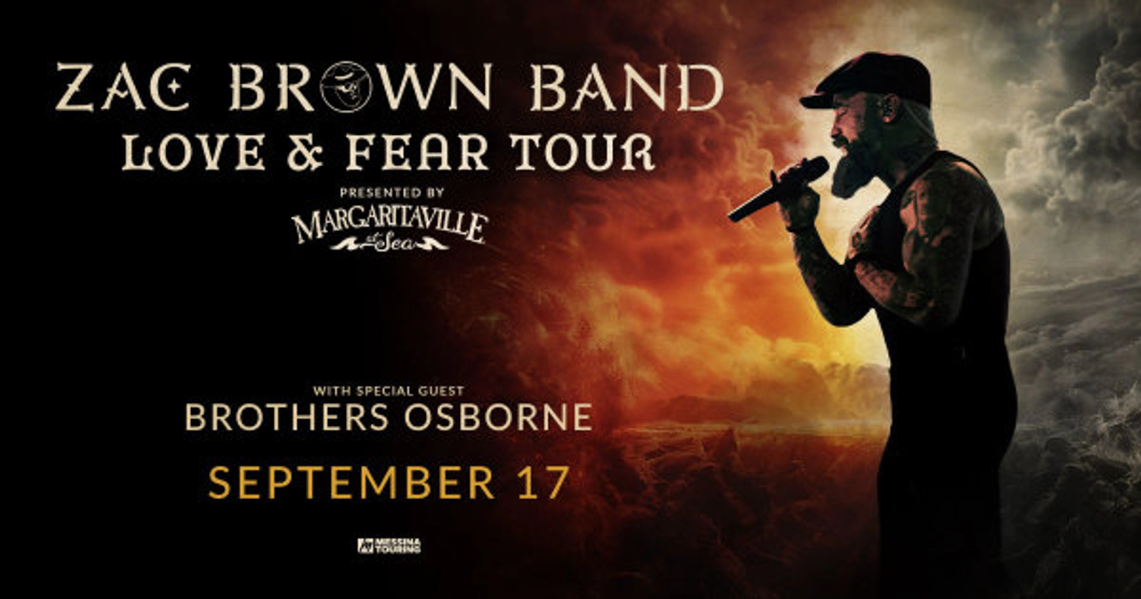 Win tickets to Zac Brown Band in Charleston, Sept 17th!