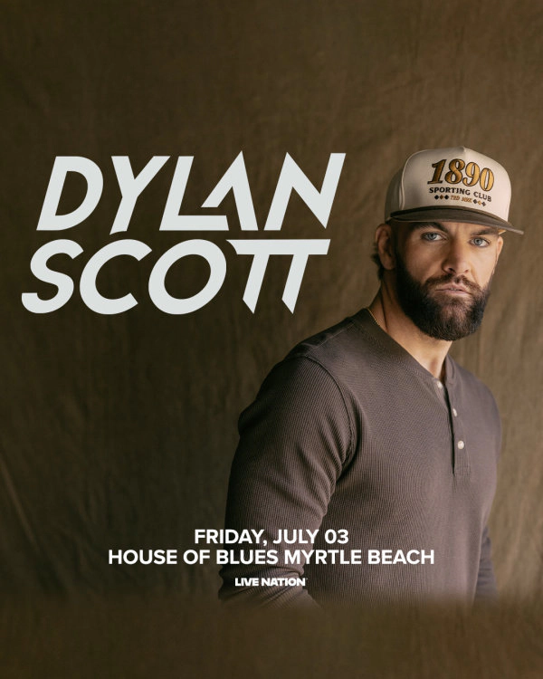 Dylan Scott at House of Blues on 7/3/26!