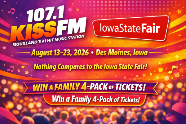 Win a Family Four Pack of tickets to the Iowa State Fair!