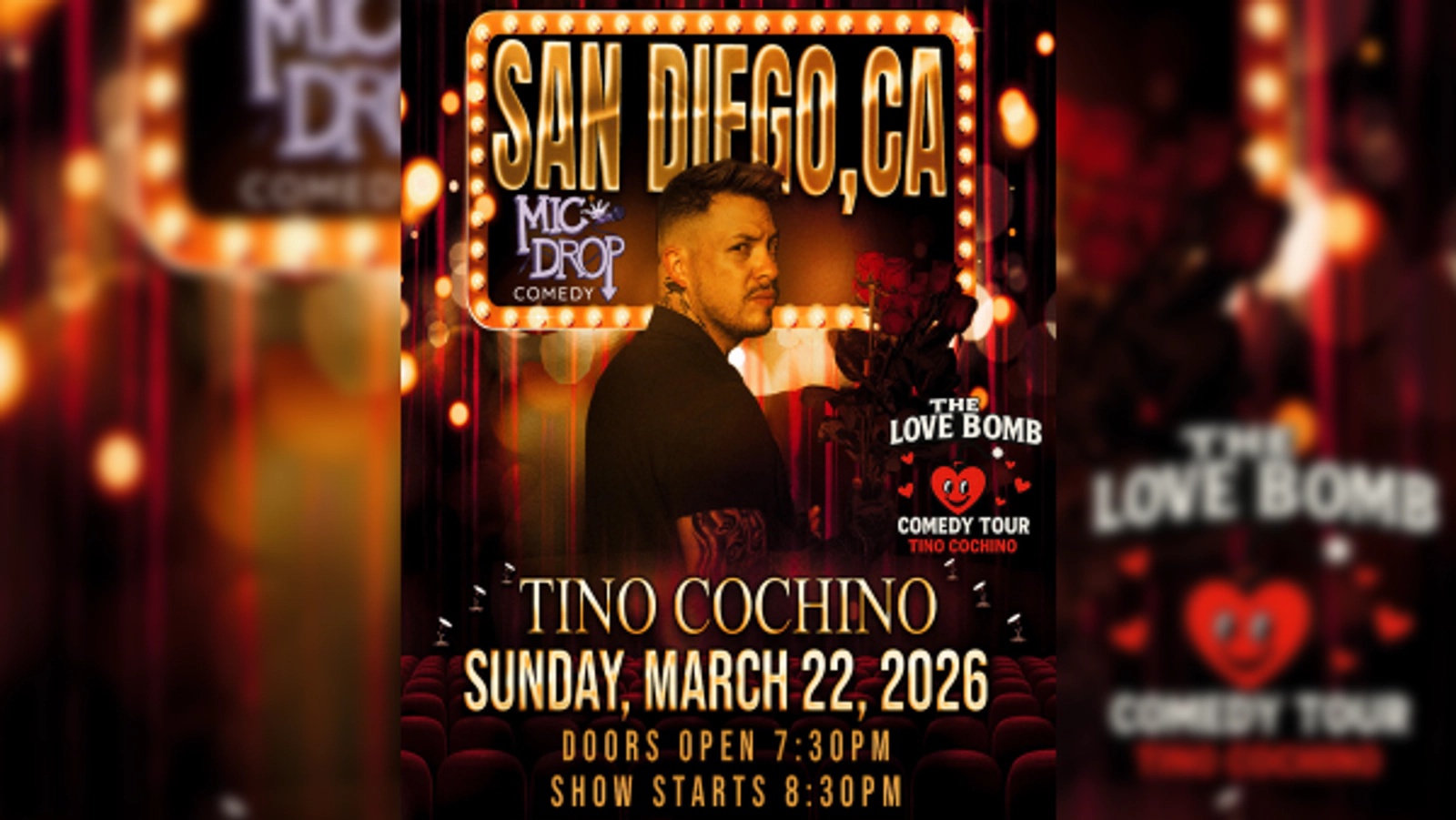 Win Tickets to see Tino Cochino Comedy Show