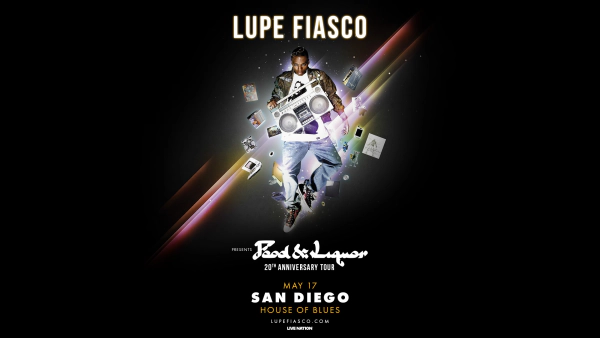 Win tickets to see Lupe Fiasco on May 17th at The House of Blues San Diego