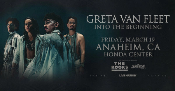 Win Tickets to See Greta Van Fleet at the Honda Center!