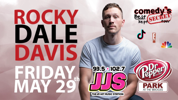 Last Chance to Win Tickets to Comedian ROCKY DALE DAVIS at Dr Pepper Park!