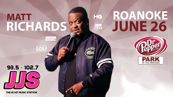 LAST CHANCE to Win Tickets to Comedian MATT RICHARDS at Dr Pepper Park!