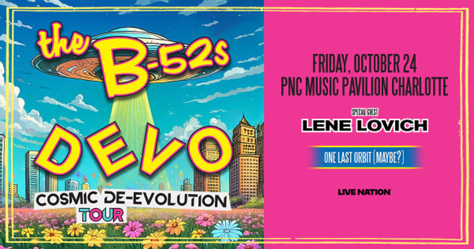 Enter to Win Tickets to The B52s & Devo at PNC!