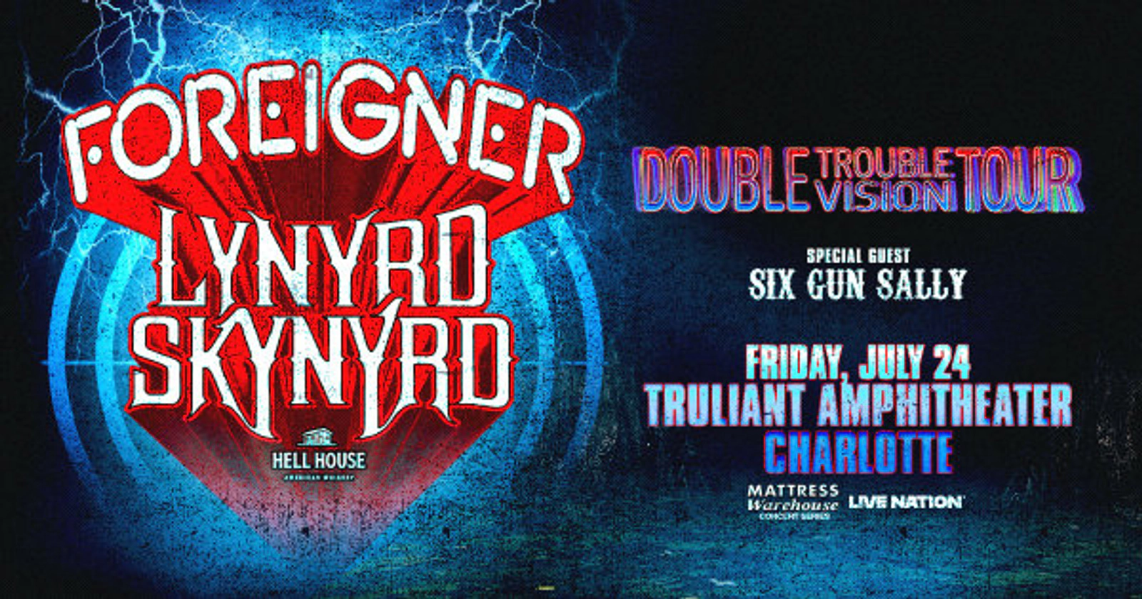 Enter to Win Tickets to Lynyrd Skynyrd at Truliant Amphitheater!