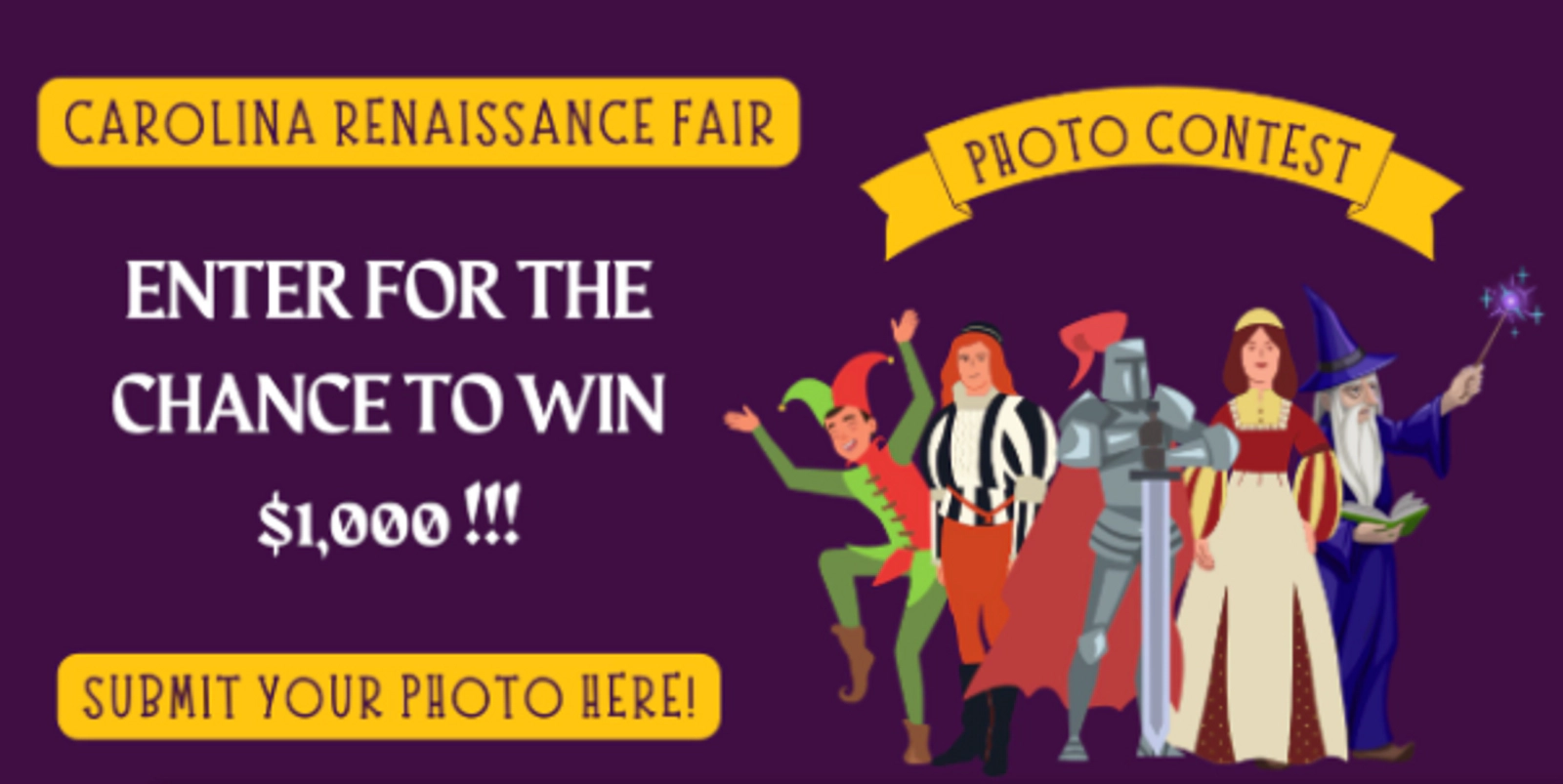 Carolina Ren Fest 2025 Photo Booth Contest