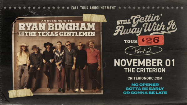 Win Ryan Bingham Tickets!
