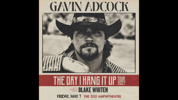 Win Gavin Adcock Tickets!