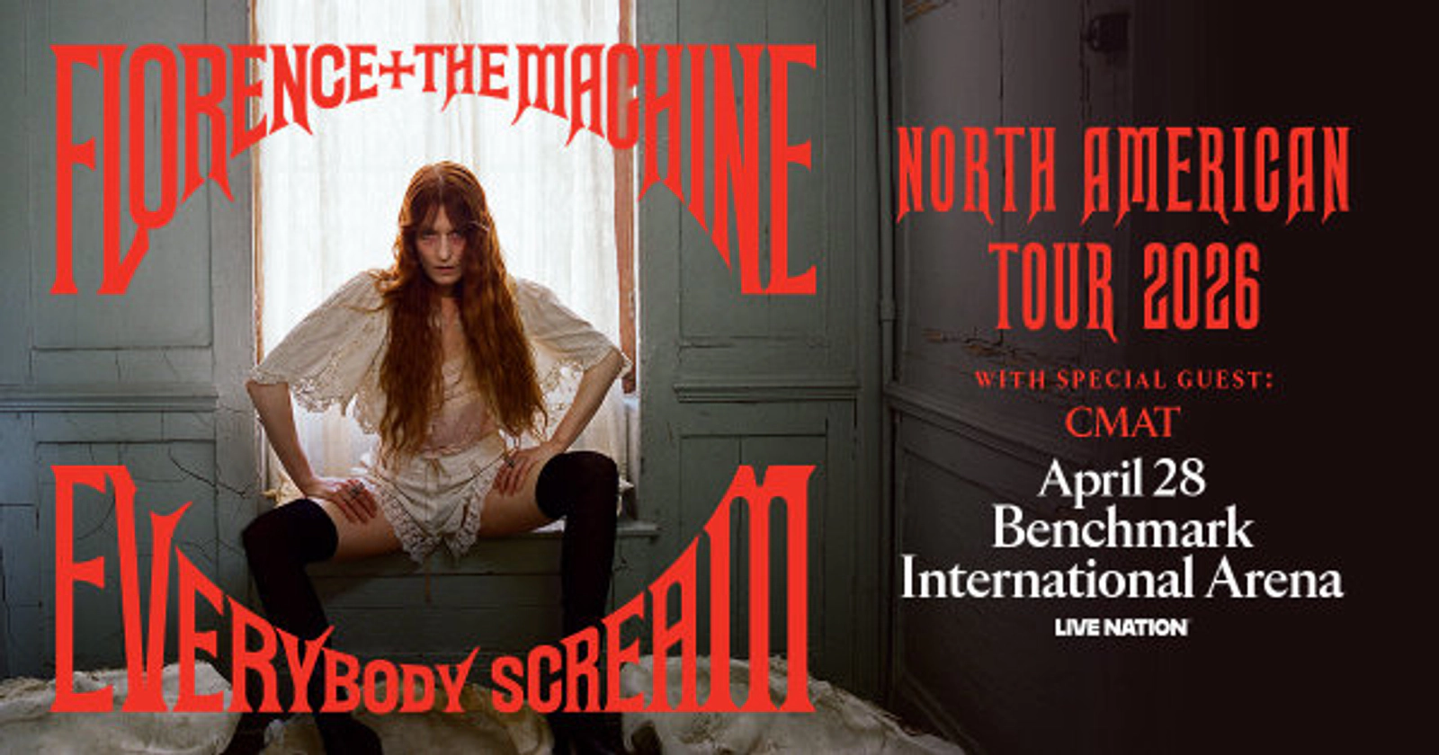 Florence + The Machine – Everybody Scream Tour
