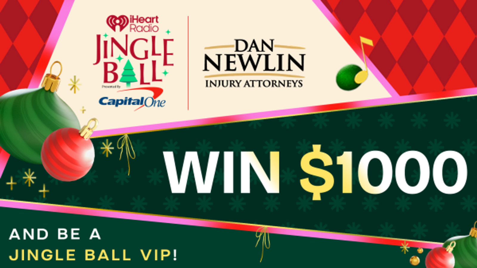 Listen To Win $1,000 & Be A Jingle Ball VIP