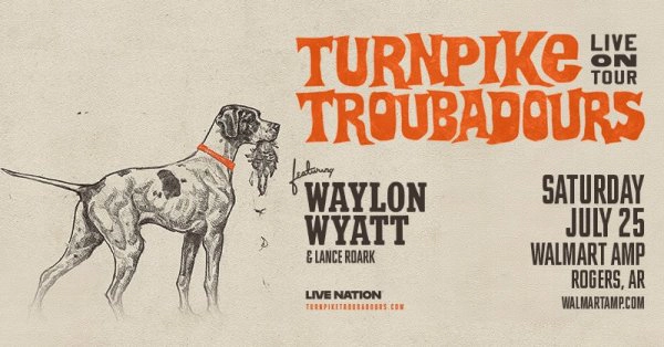 Win Turnpike Troubadours Tickets!