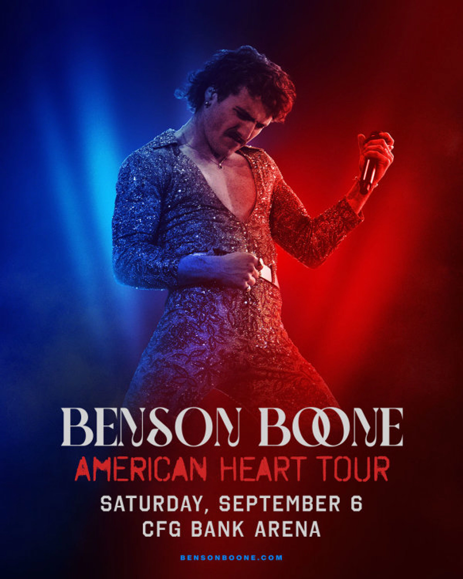 Text for a chance to win Benson Boone tickets!