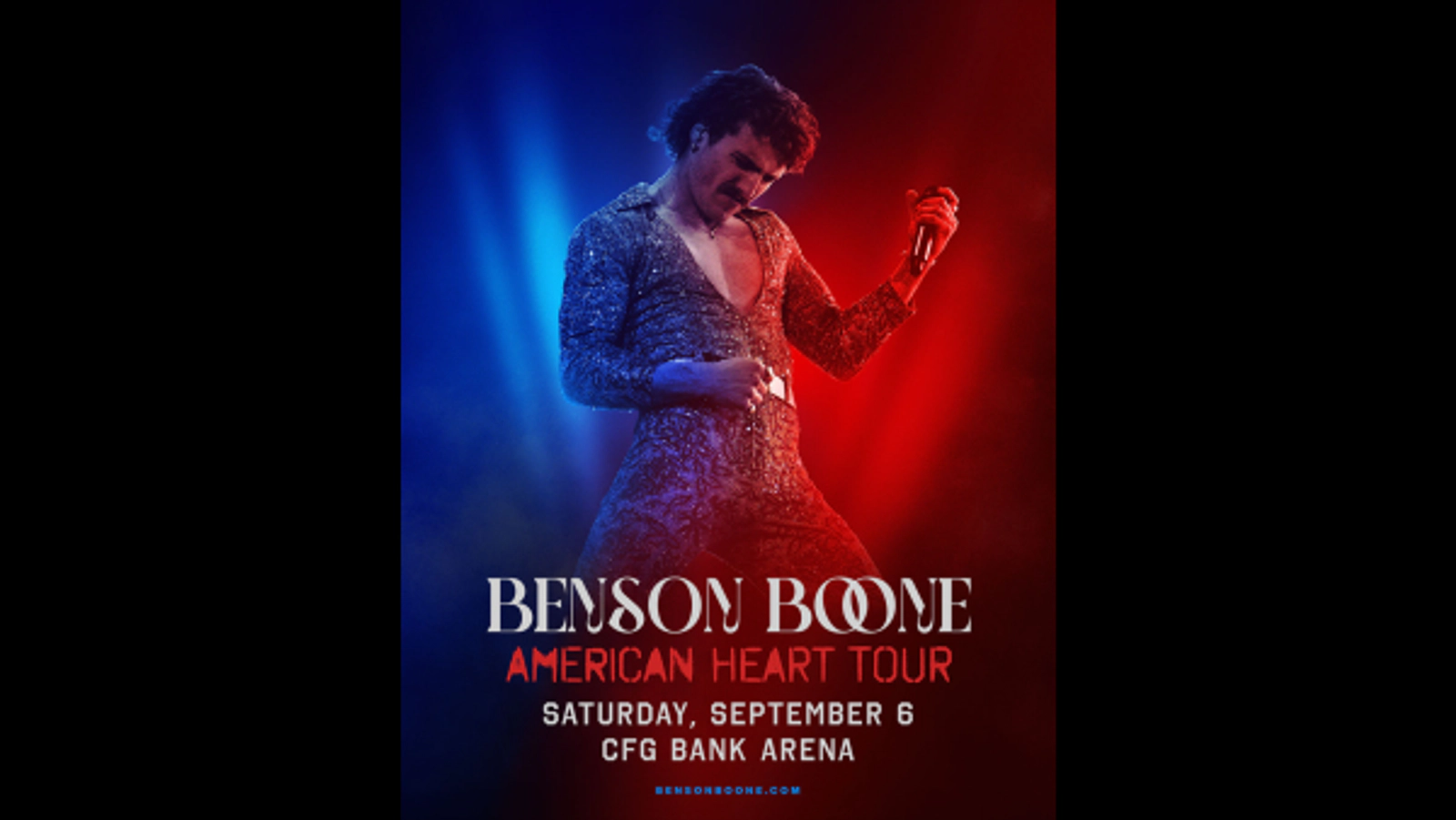 Text for a chance to win Benson Boone tickets!