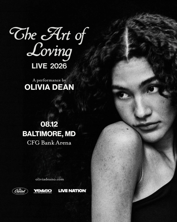 Olivia Dean | CFG Bank Arena 8/12/26 | Win on-air with Mike Klein!