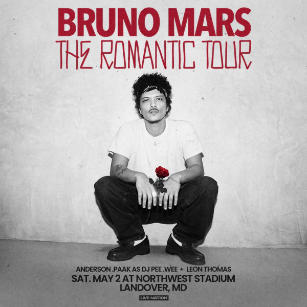Text for a chance to win Bruno Mars tickets!
