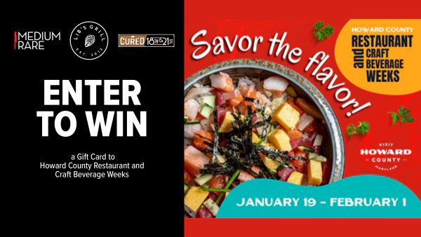 Howard County Winter Restaurant and Craft Beverage Week Giveaway