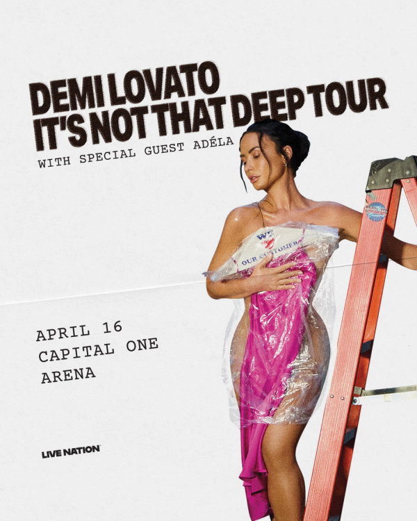 Demi Lovato | Capital One Arena 4/16/26 | Win on-air with Mike Klein!