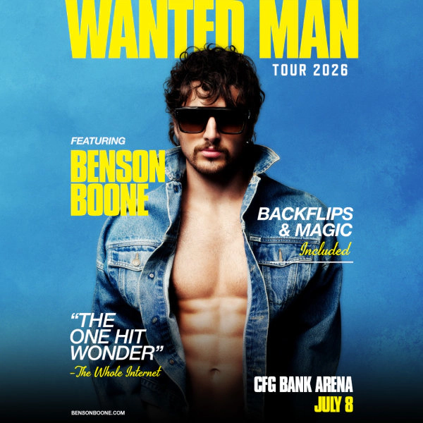 Text for a chance to win tickets to Benson Boone!
