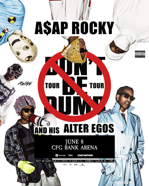A$AP Rocky | CFG Bank Arena 6/8/26 | Win on-air with Mike Klein!