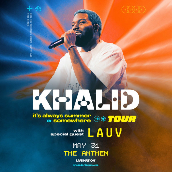 Khalid | The Anthem 5/31/26 | Win on-air with Mike Klein!