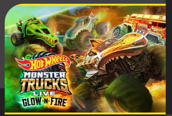 Win Tickets | Hot Wheels Monster Trucks Live @ CFG Bank Arena | 5/30/26