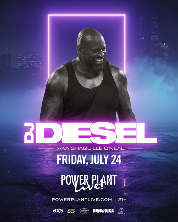 DJ Diesel | Power Plant Live 7/24/26 | Win on-air with Mike Klein!