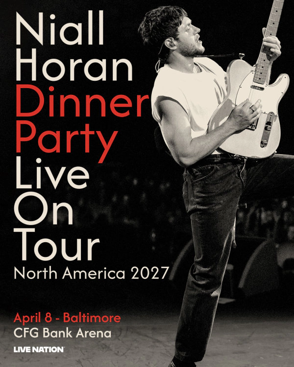 Niall Horan | CFG Bank Arena 4/8/27 | Win on-air with Mike Klein!