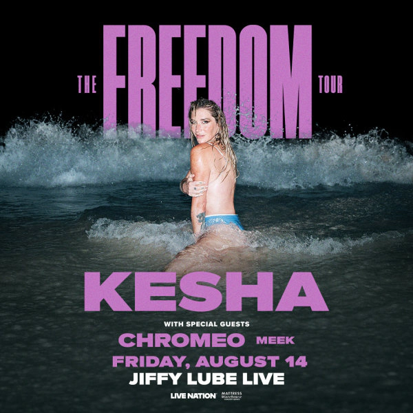 Text for a chance to win tickets to Kesha!