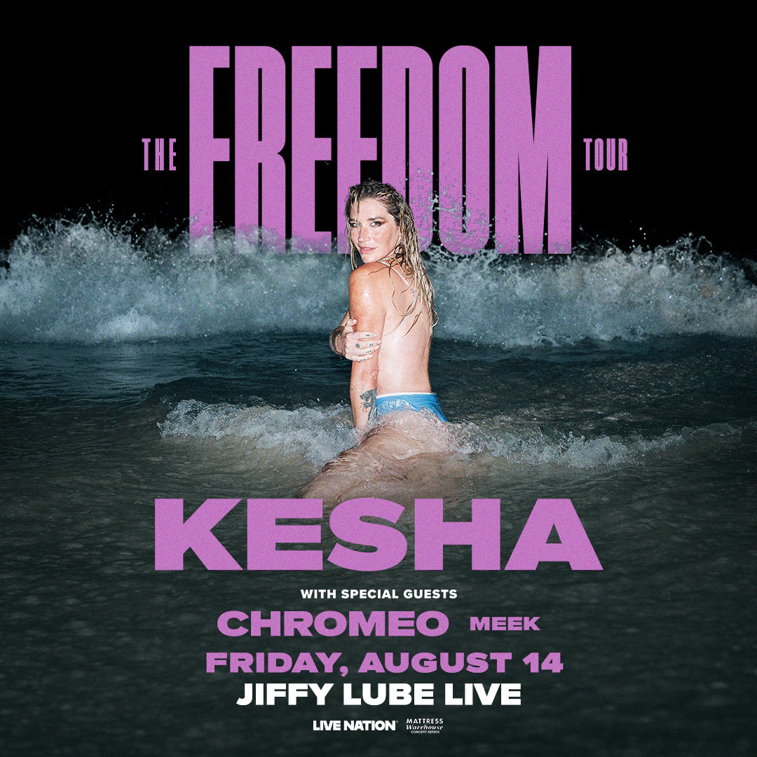Win Tickets | Kesha @ Jiffy Lube Live | 8/14/26