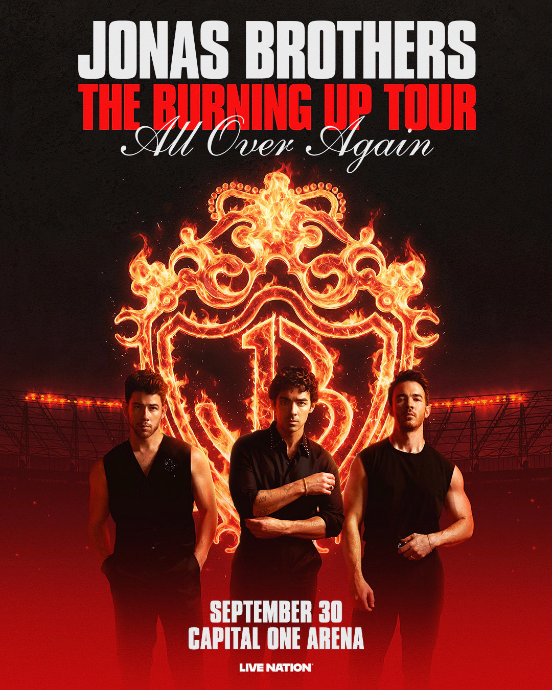 Win Tickets | Jonas Brothers @ Capital One Arena | 9/30/26