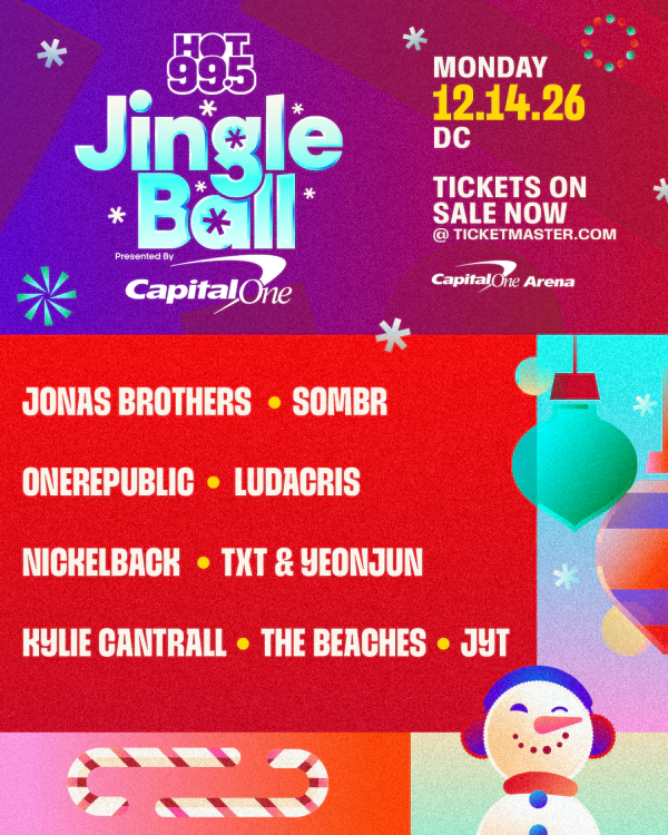 Jingle Ball | Capital One Arena 12/14/26 | Win on-air!