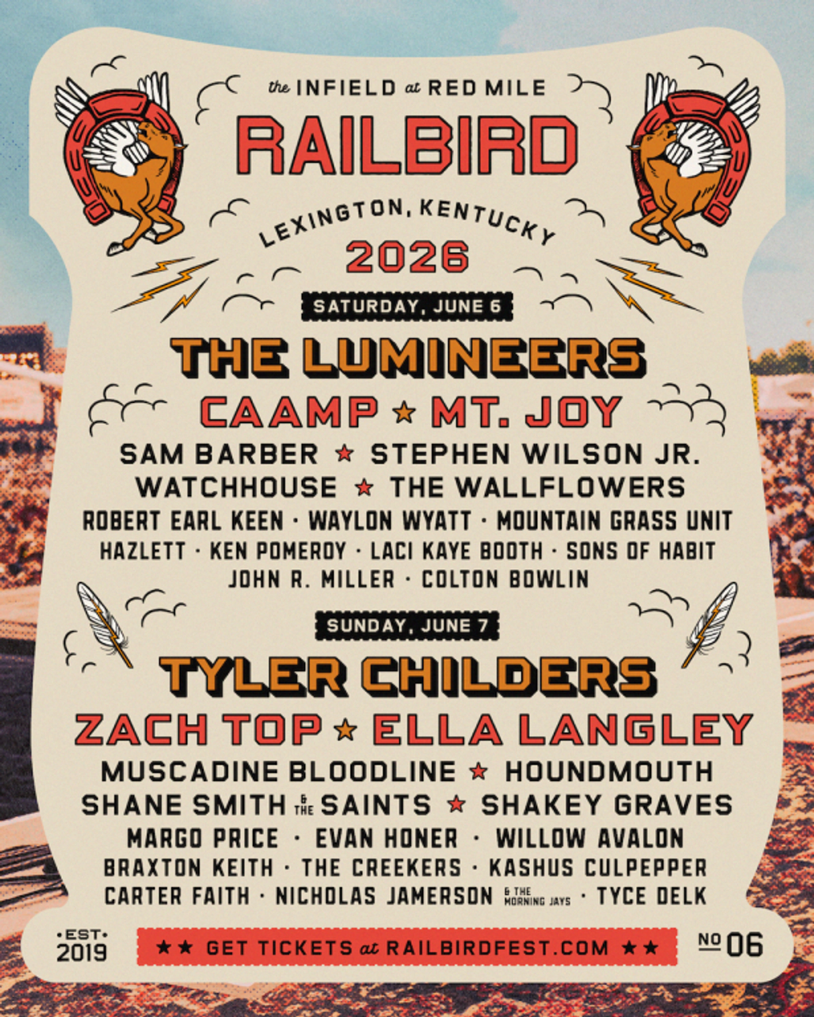 Railbird Music Festival 2026