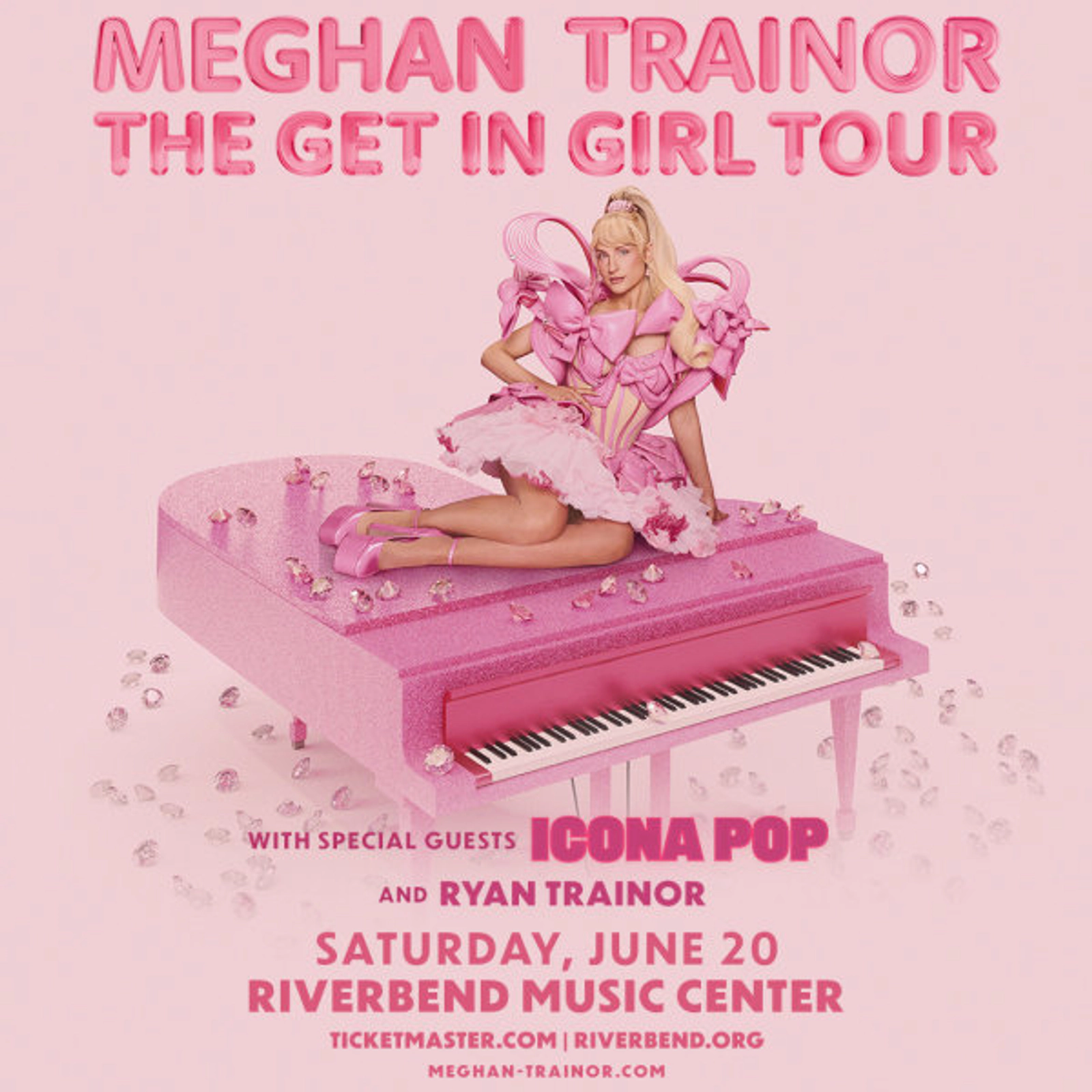 Meghan Trainor at Riverbend Music Center on June 20, 2026