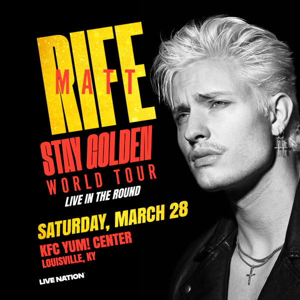 Matt Rife at KFC YUM! Center on March 28, 2026