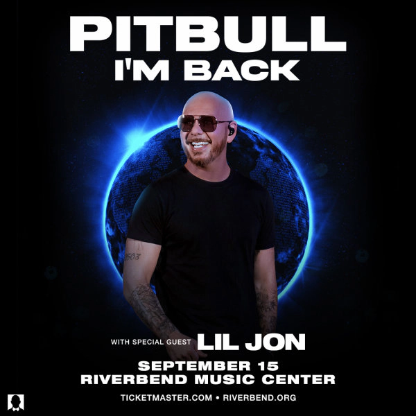 Pitbull at Riverbend on September 15, 2026
