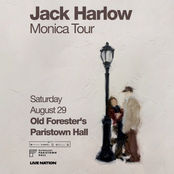 Jack Harlow at Paristown Hall on August 29, 2026