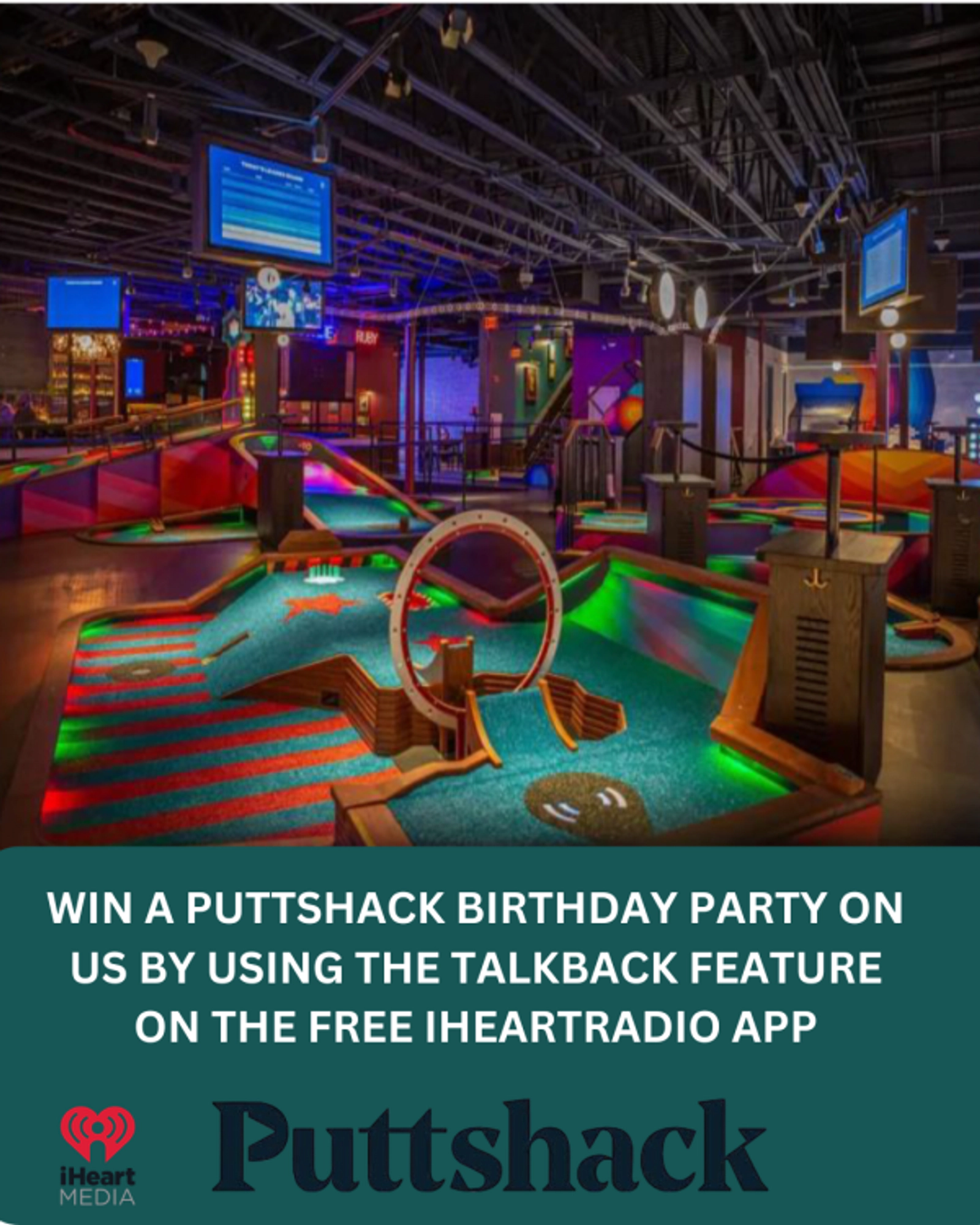 Puttshack Birthday Sweepstakes