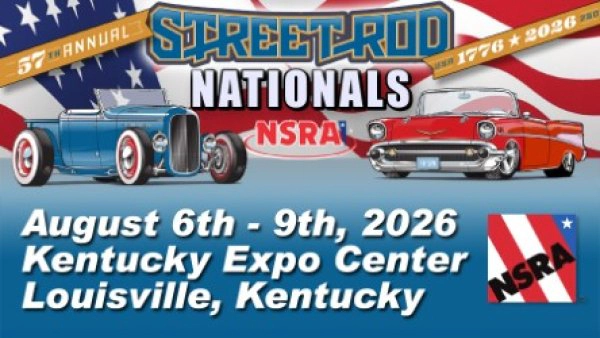 National Street Rod @ Kentucky Exposition Center 8.9.26 Ticket Giveaway