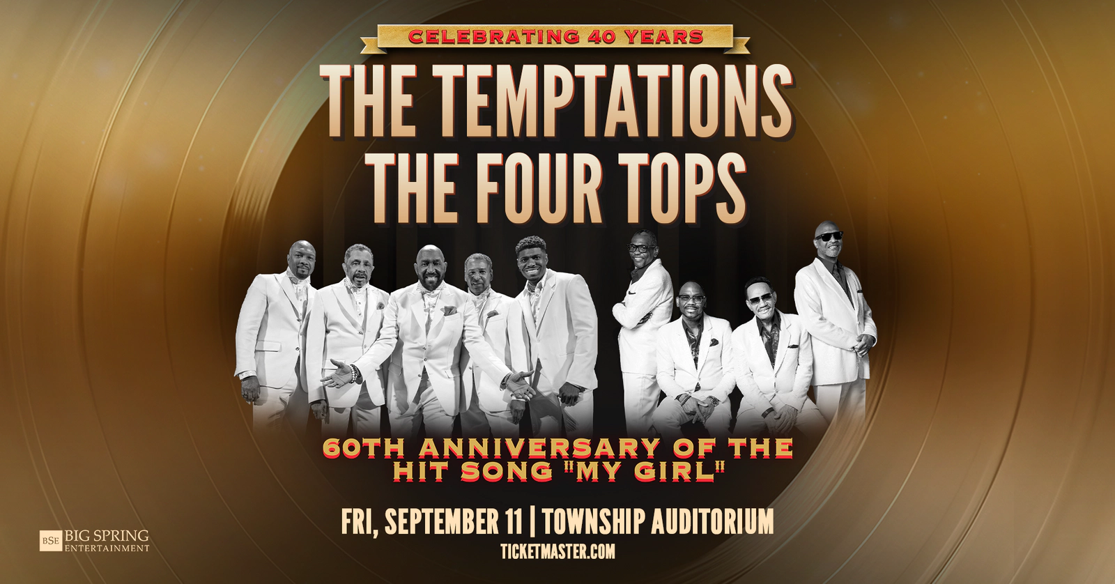 Win Tickets To See The Temptations & The Four Tops !
