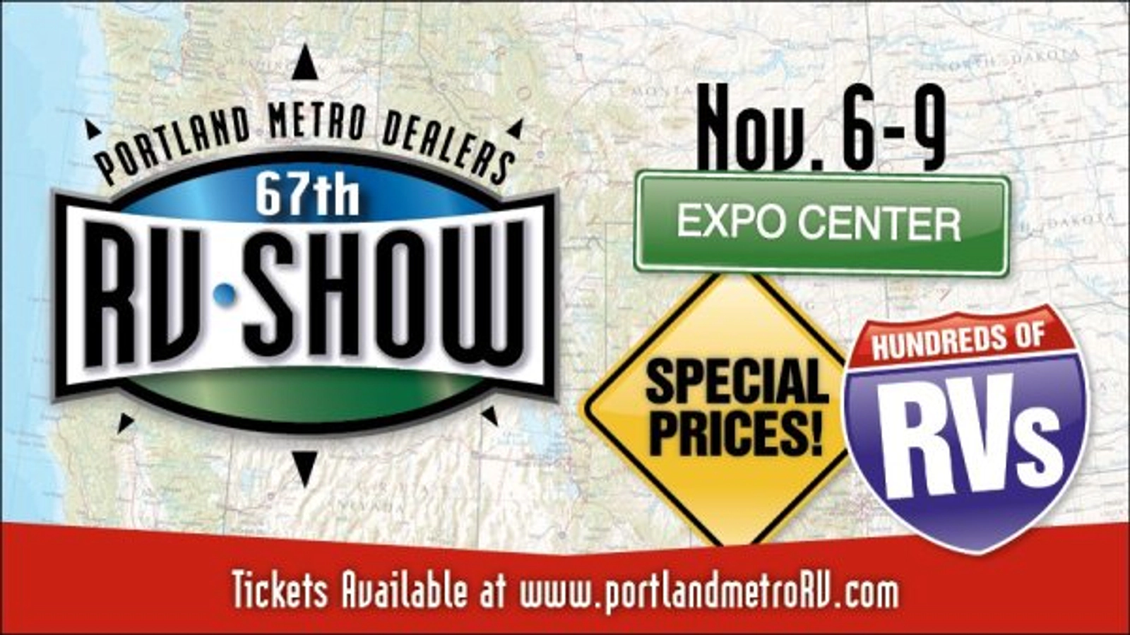 WIN Portland Metro RV Show Tickets!