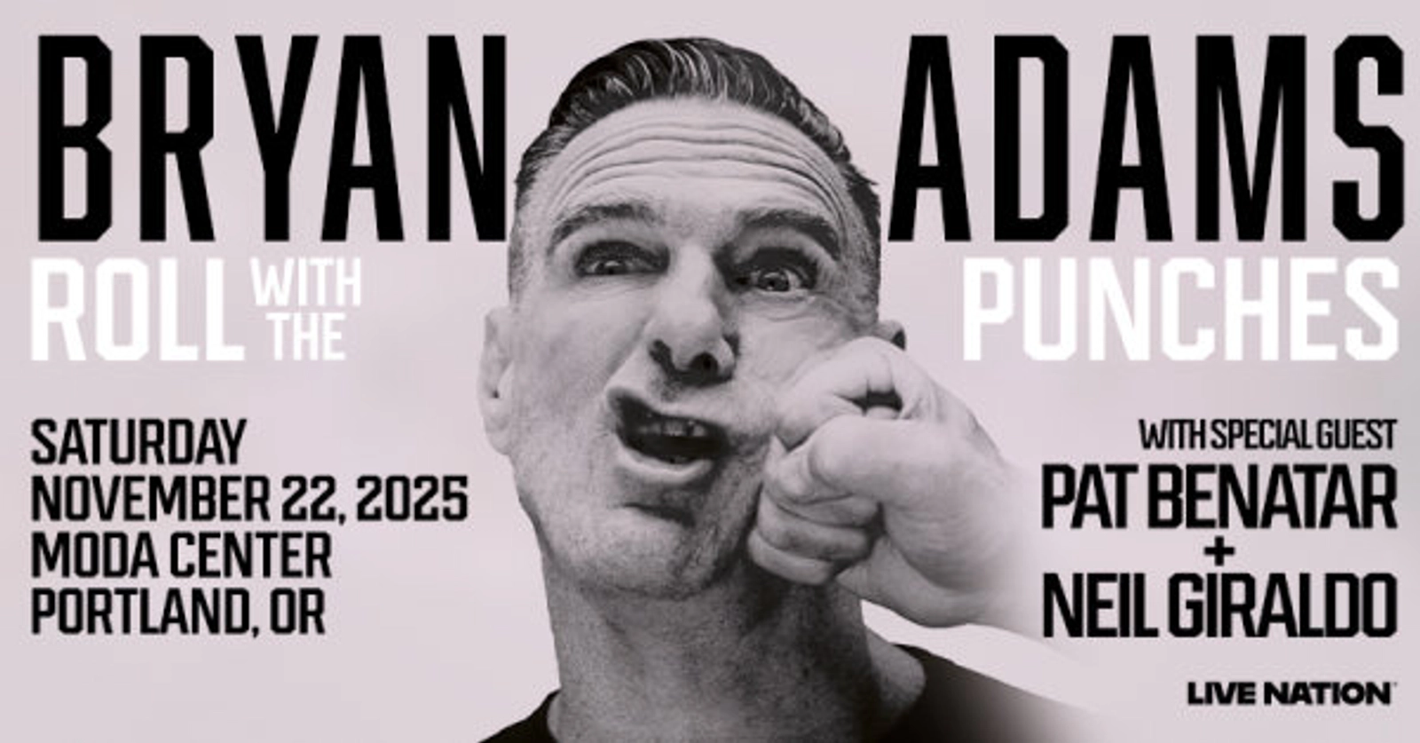 WIN BRYAN ADAMS TICKETS!
